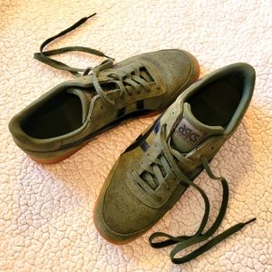 Asics Gel Vickka Men's Green Tennis Shoes